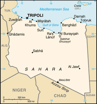 Libya Map