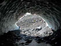 Snow cave - Alaska